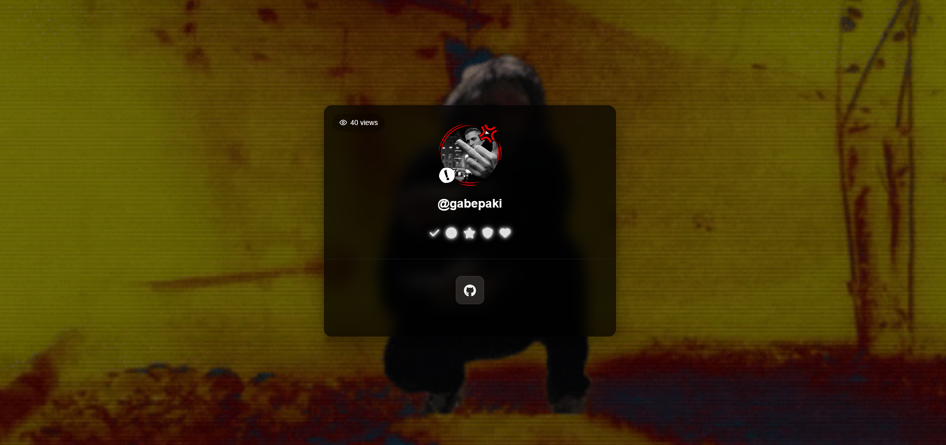 Example Profile Screenshot
